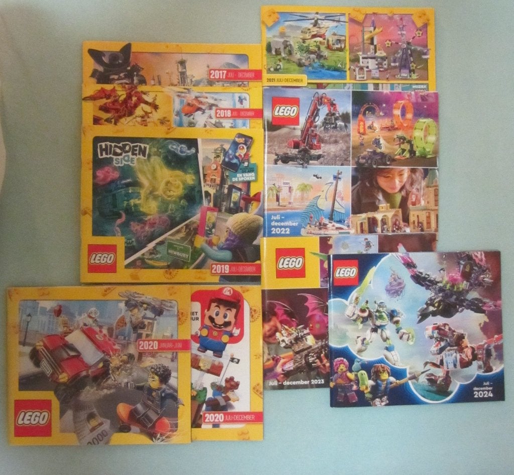 Lego-Catalogus-Diverse jaargangen-17 tot 24 zie beschrijving, Livres, Catalogues & Dépliants, Enlèvement ou Envoi, LEGO, Comme neuf