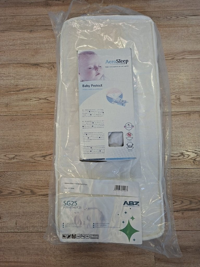 Wiegmatras 40x90 + AeroSleep set, Enlèvement, Comme neuf, Berceau