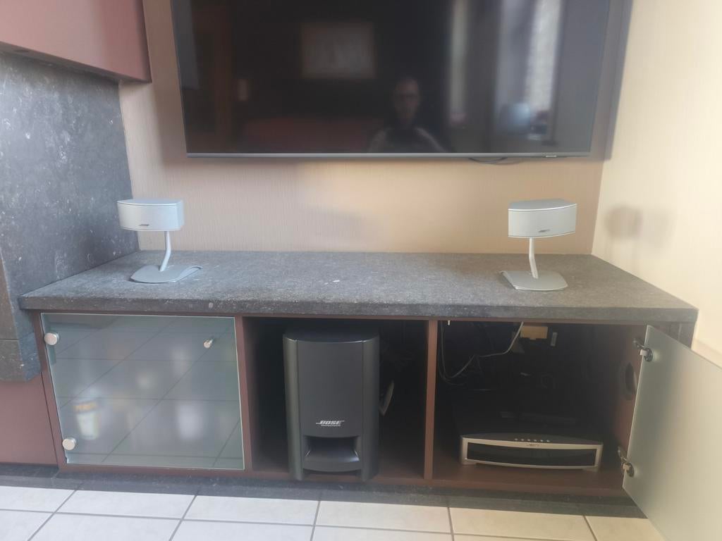 home cinéma BOSE système 123, Ophalen