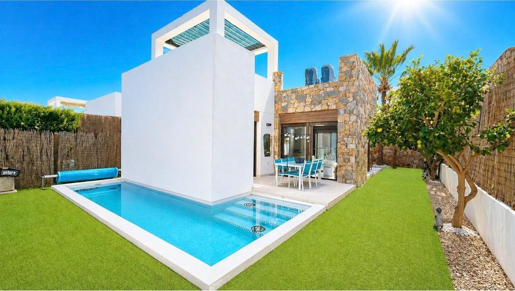 villa avec piscine a vendre en espagne, Immo, Étranger, 85 m², Maison d'habitation, 2 pièces, Espagne
