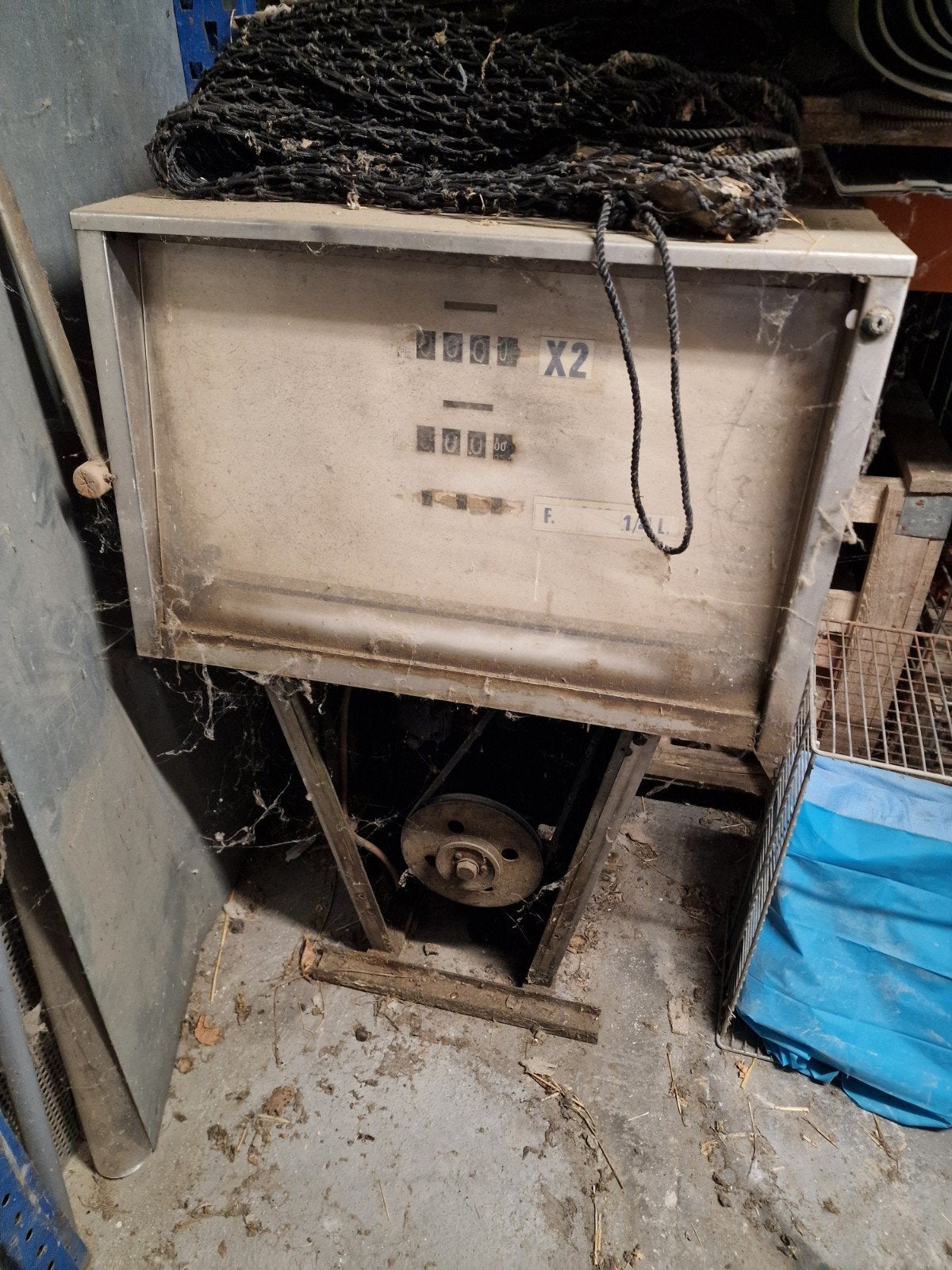 diesel of mazout pompstation, Enlèvement