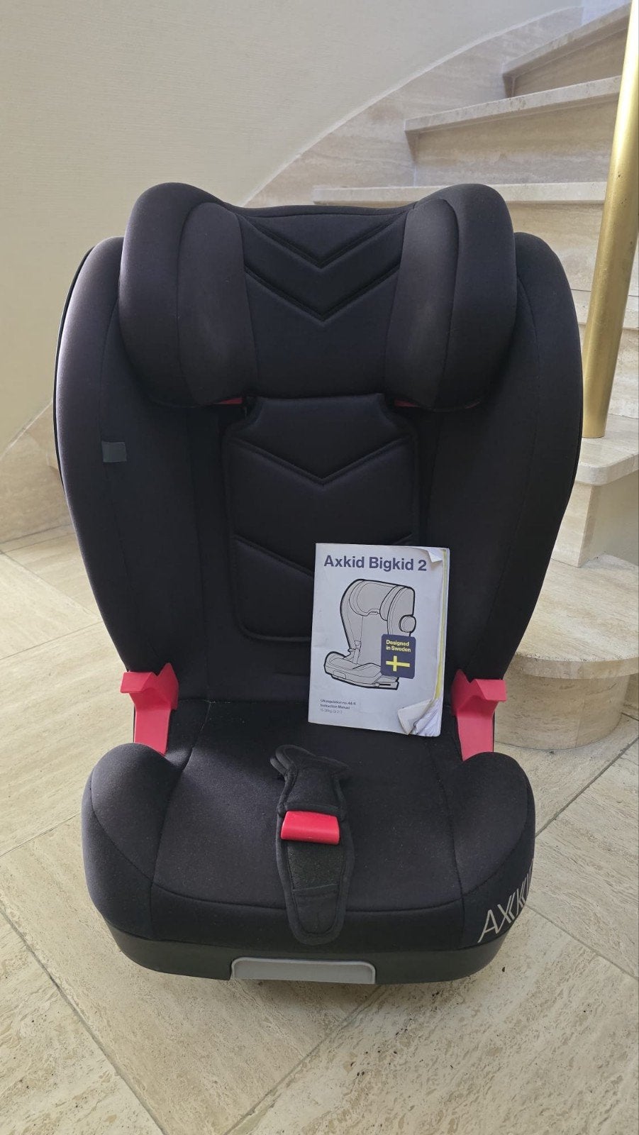 AXKID BigKid 2 - 15-36kg - groupe 2/3, Autres marques, Comme neuf, Enlèvement, Ceinture de sécurité ou Isofix