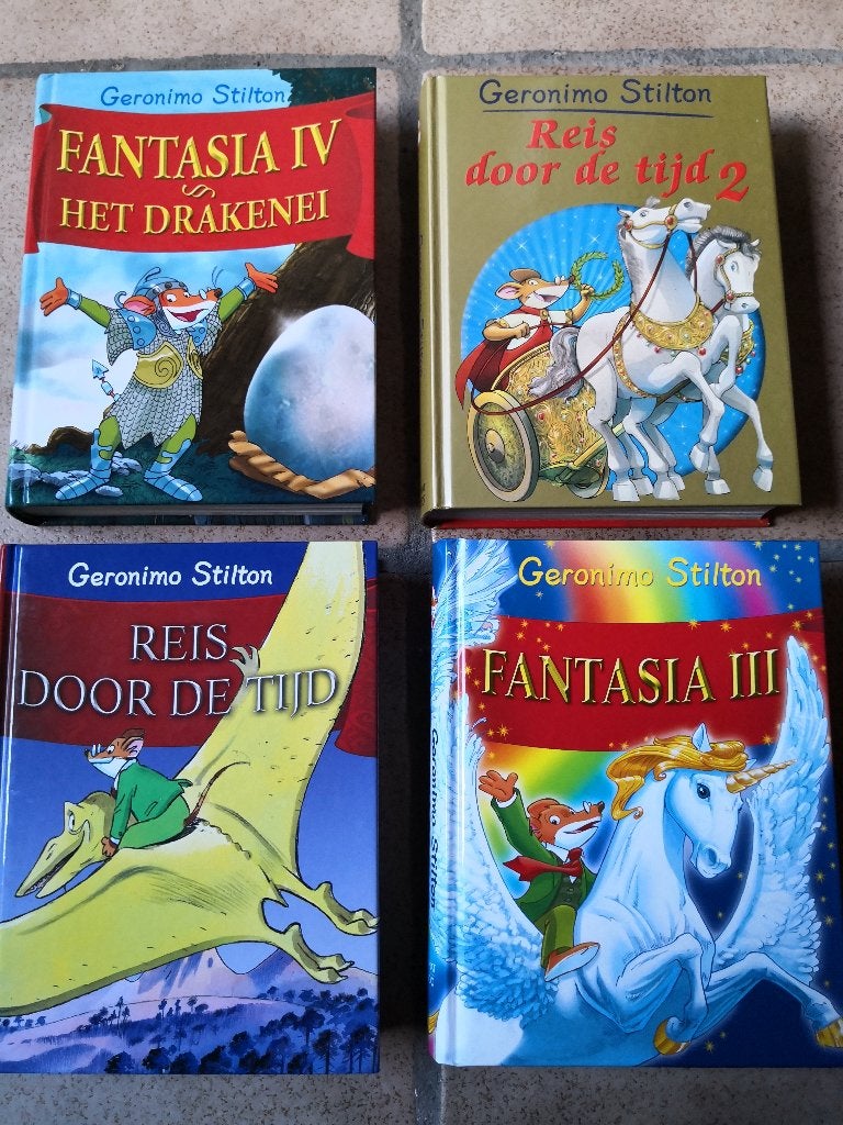 Geronimo Stilton hardcover boeken uit te kiezen, Boeken, Ophalen
