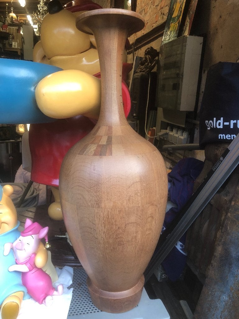 Houten vaas De Coene, Ophalen
