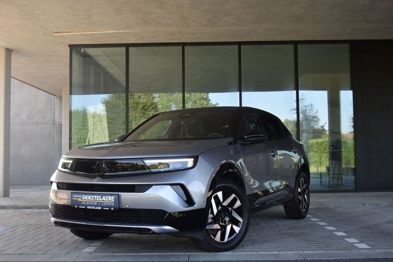 Opel Mokka Turbo Hybrid GS eDCT *Navi*Camera*DodeHoek, Auto's, Gebruikt, Apple Carplay, 136 pk, Leder en Stof