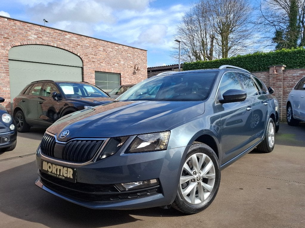 Skoda Octavia Combi,1.5TGi/130pk/1ste eig,Amper6.5euro/100km, Auto's, Stof, 4 cilinders, CNG (Aardgas), Dealer onderhouden
