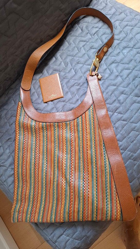 DELVAUX  Handtas, Enlèvement, Comme neuf, Beige, Sac à main
