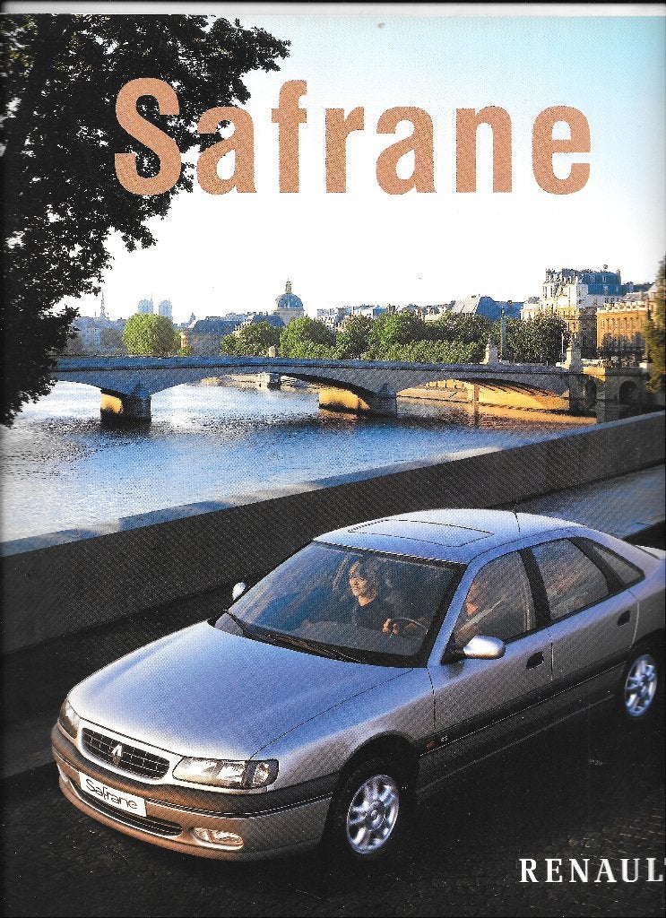 RENAULT SAFRANE,  1998, Livres, Enlèvement ou Envoi, Comme neuf, Renault