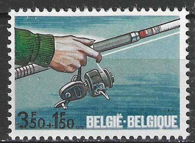 Belgie 1970 - Yvert/OBP 1547 - Hengelen (PF), Verzenden, Postfris, Postfris, Sport
