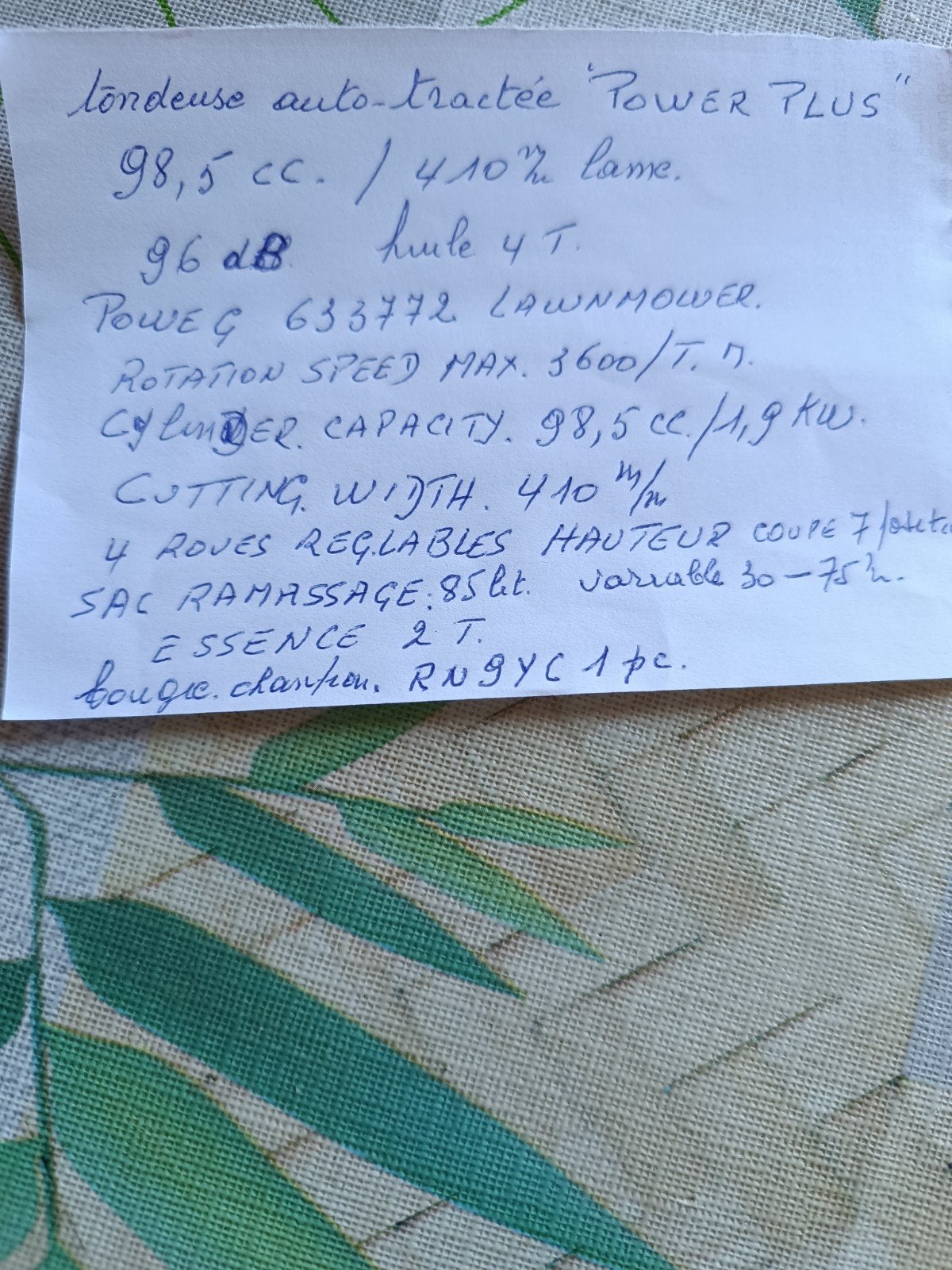 tondeuse à gazon Auto tractée, Enlèvement ou Envoi