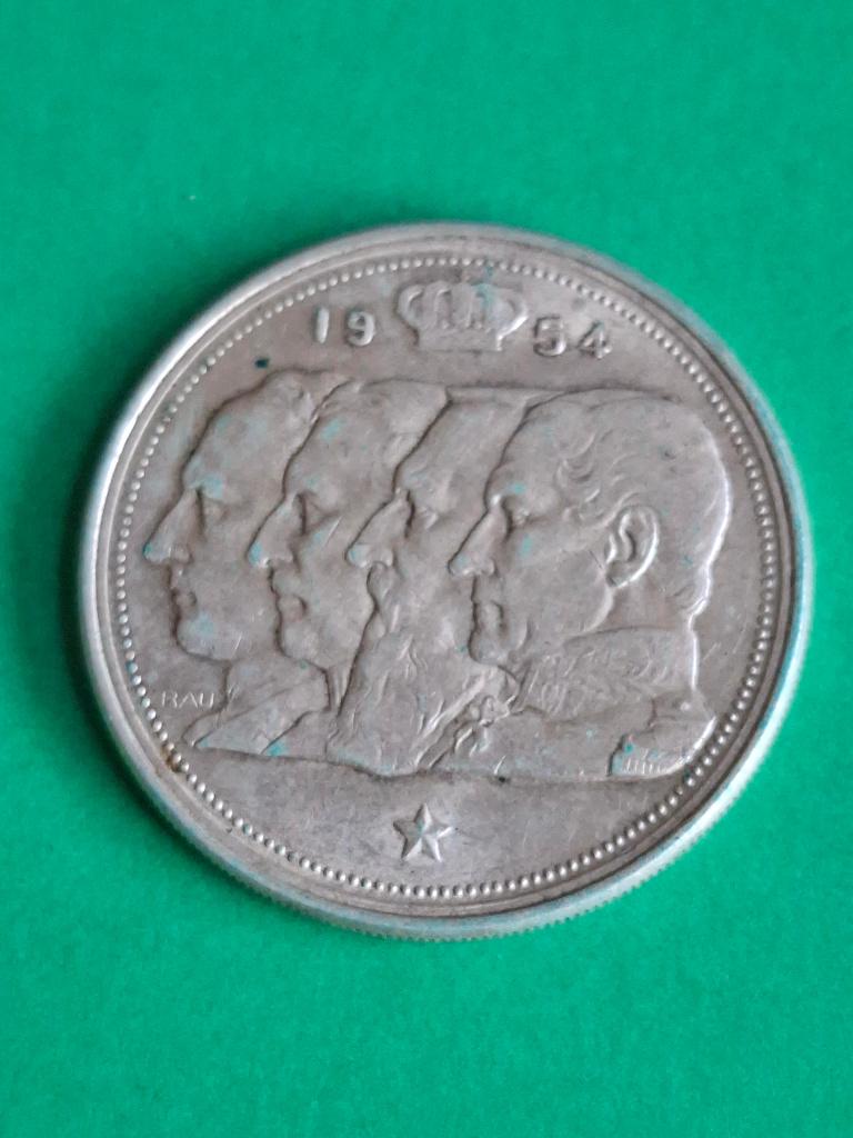 1954 honderd francs in zilver, Franse versie, Verzenden, Zilver, Losse munt, Zilver