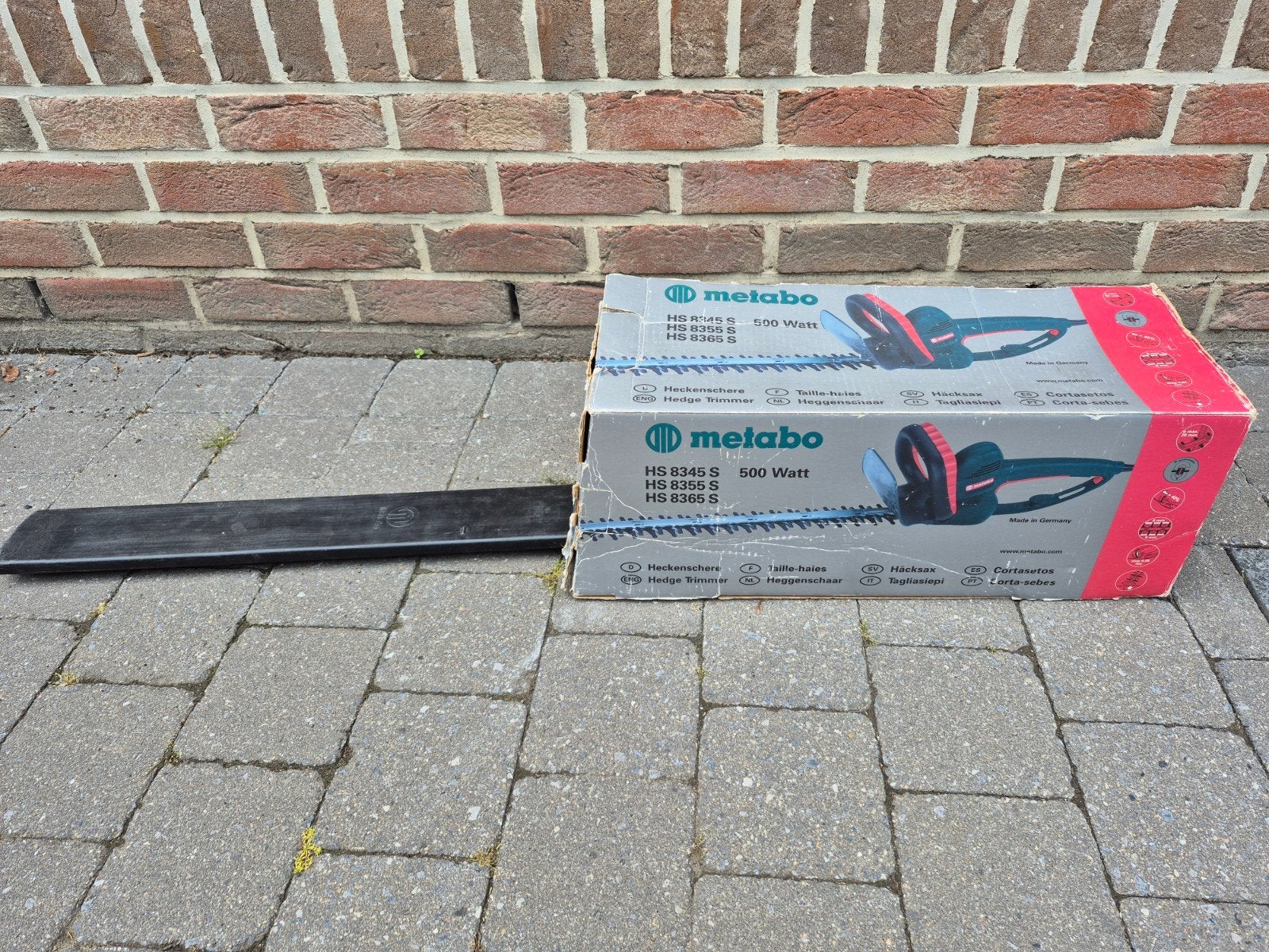Heggenschaar Metabo HS 8355 S, Jardin & Terrasse, Taille-haies, Enlèvement