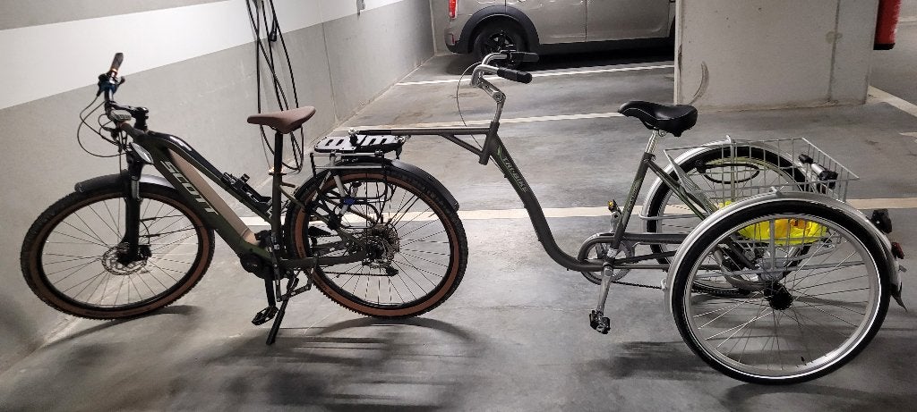trailer Tri-Bike, Enlèvement, Comme neuf, Autres types, Tri-Bike