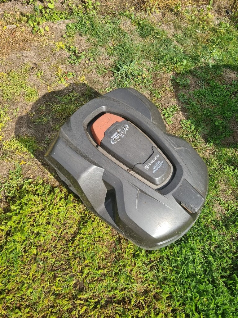 Grasrobot Husqvarna 420, Ophalen, Gebruikt, Husqvarna, Met regensensor