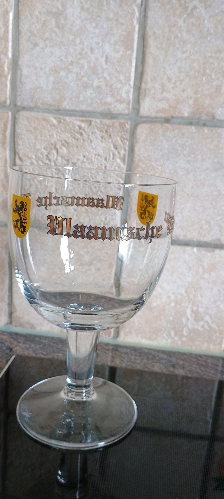 Vlaamsche Leeuw glas, Collections, Marques de bière, Enlèvement ou Envoi, Leeuw