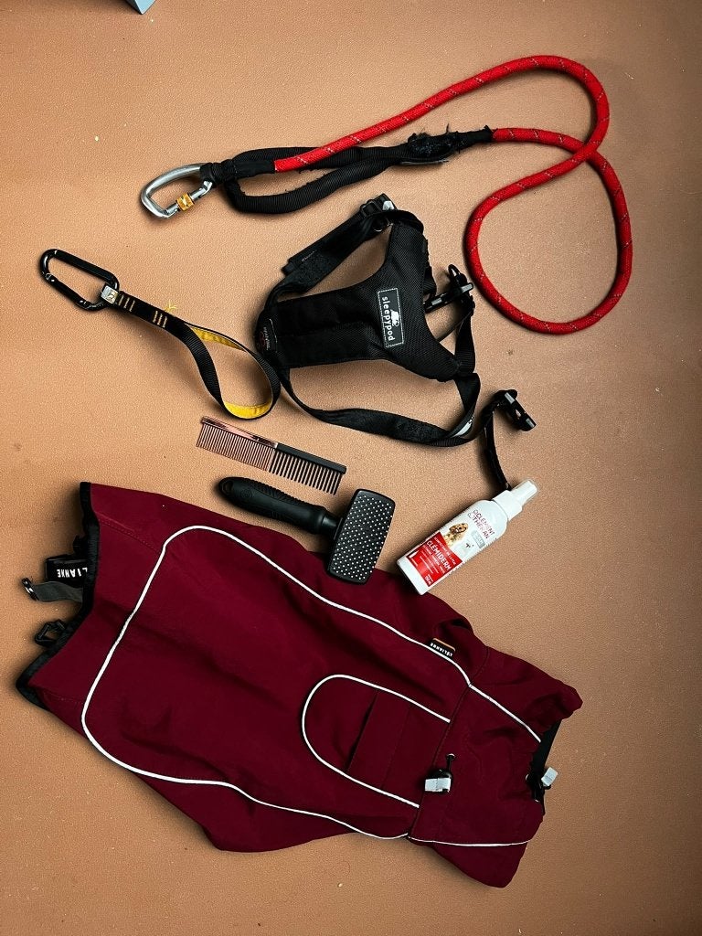 Hondenpakket verzorging, kleding, wandelen, Ophalen, Nieuw