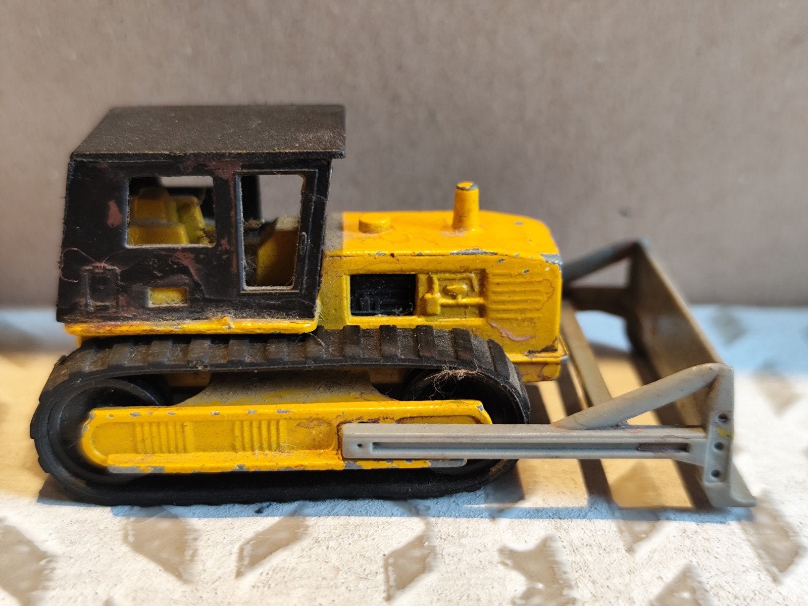Ancien Bulldozer Majorette Réf. 287 - Miniature Vintage, Hobby en Vrije tijd, Modelauto's | 1:50