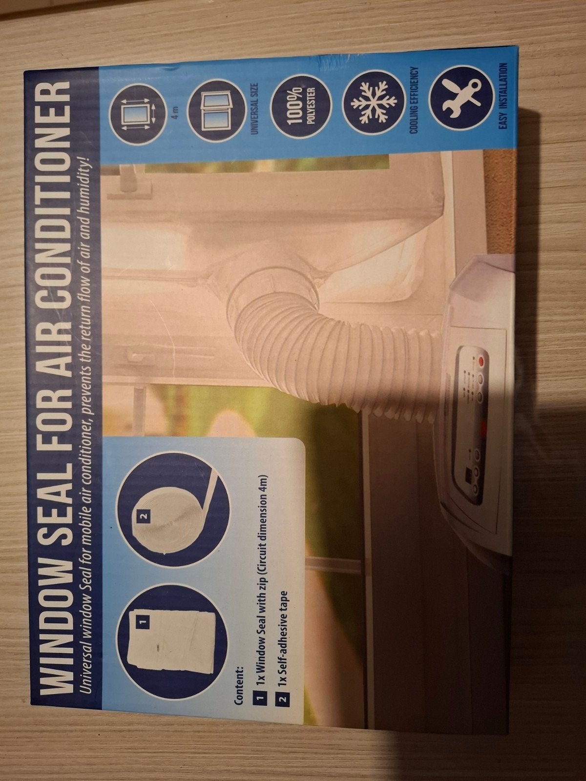 Airco venster tussenstuk, Ophalen, Nieuw