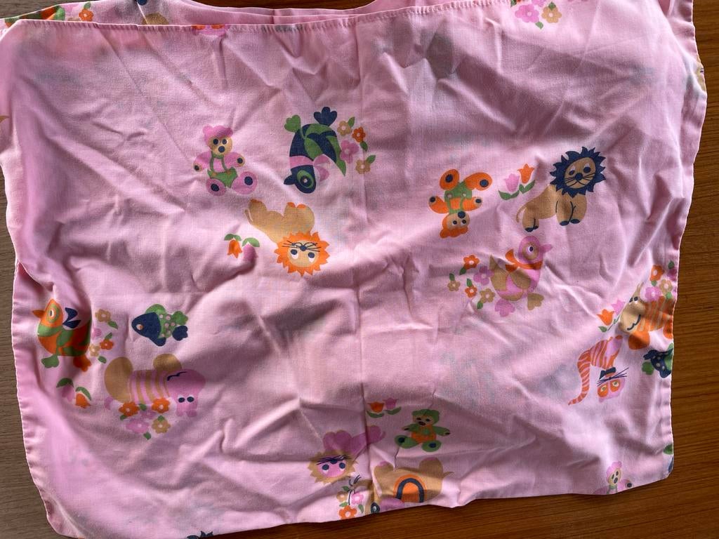 Prachtig set (laken plus kussensloop) voor een babybed, Ophalen of Verzenden, Zo goed als nieuw