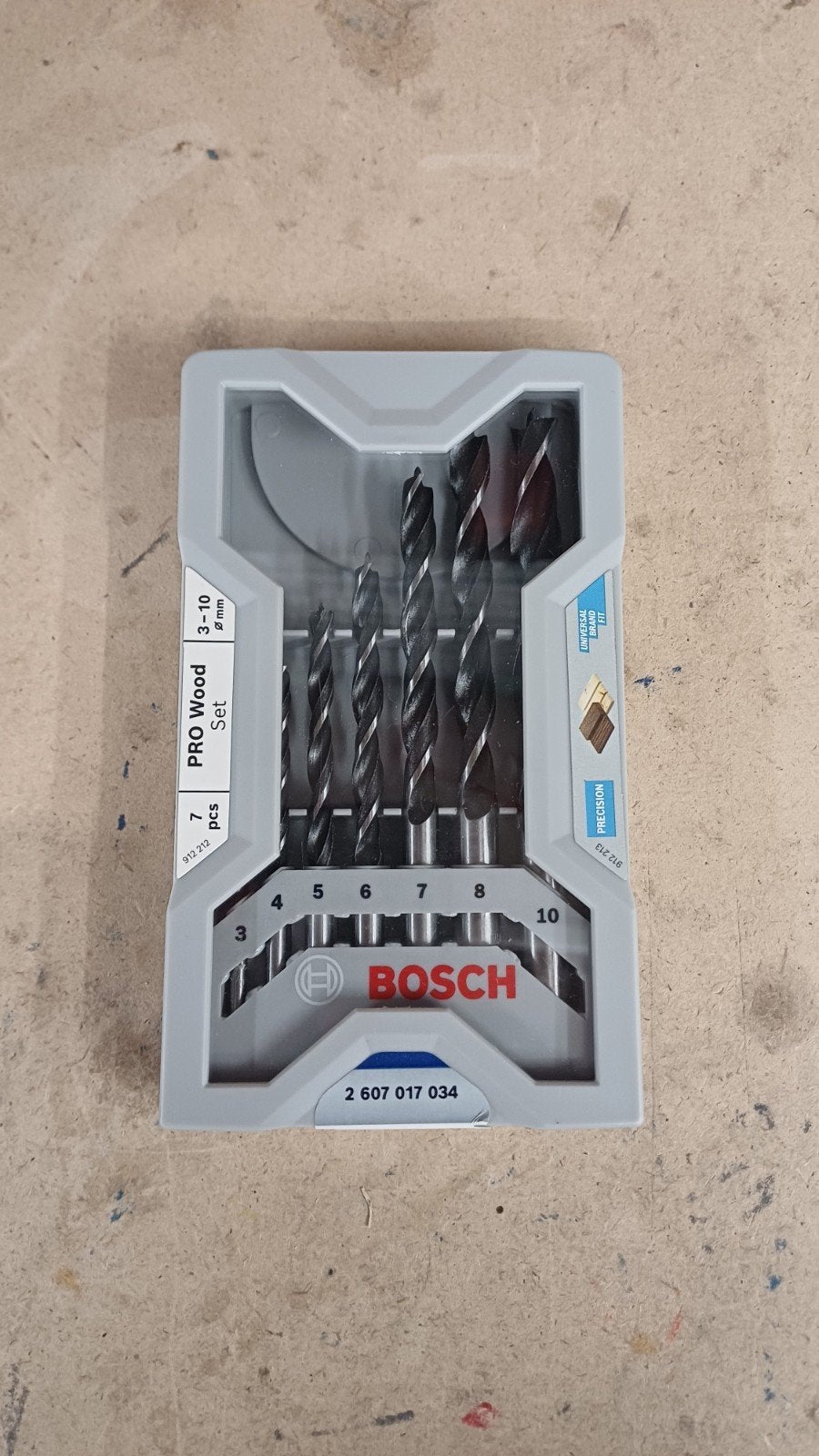 Bosch pro hout boren setje 3-10mm, 600 watt of meer, Variabele snelheid, Nieuw, Ophalen of Verzenden