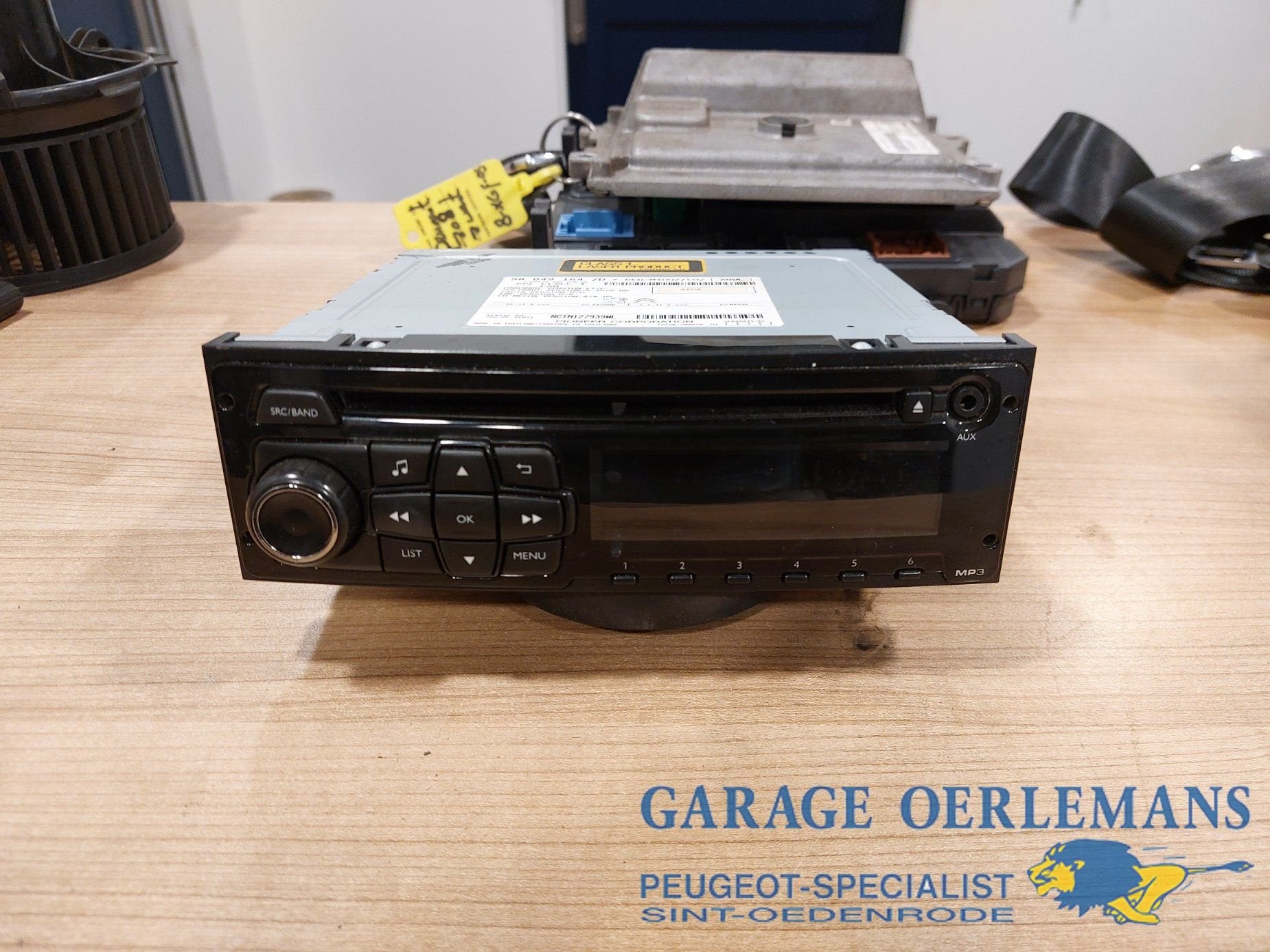 radio peugeot 208, 98049164zd, Auto diversen, Ophalen of Verzenden, -, -, -