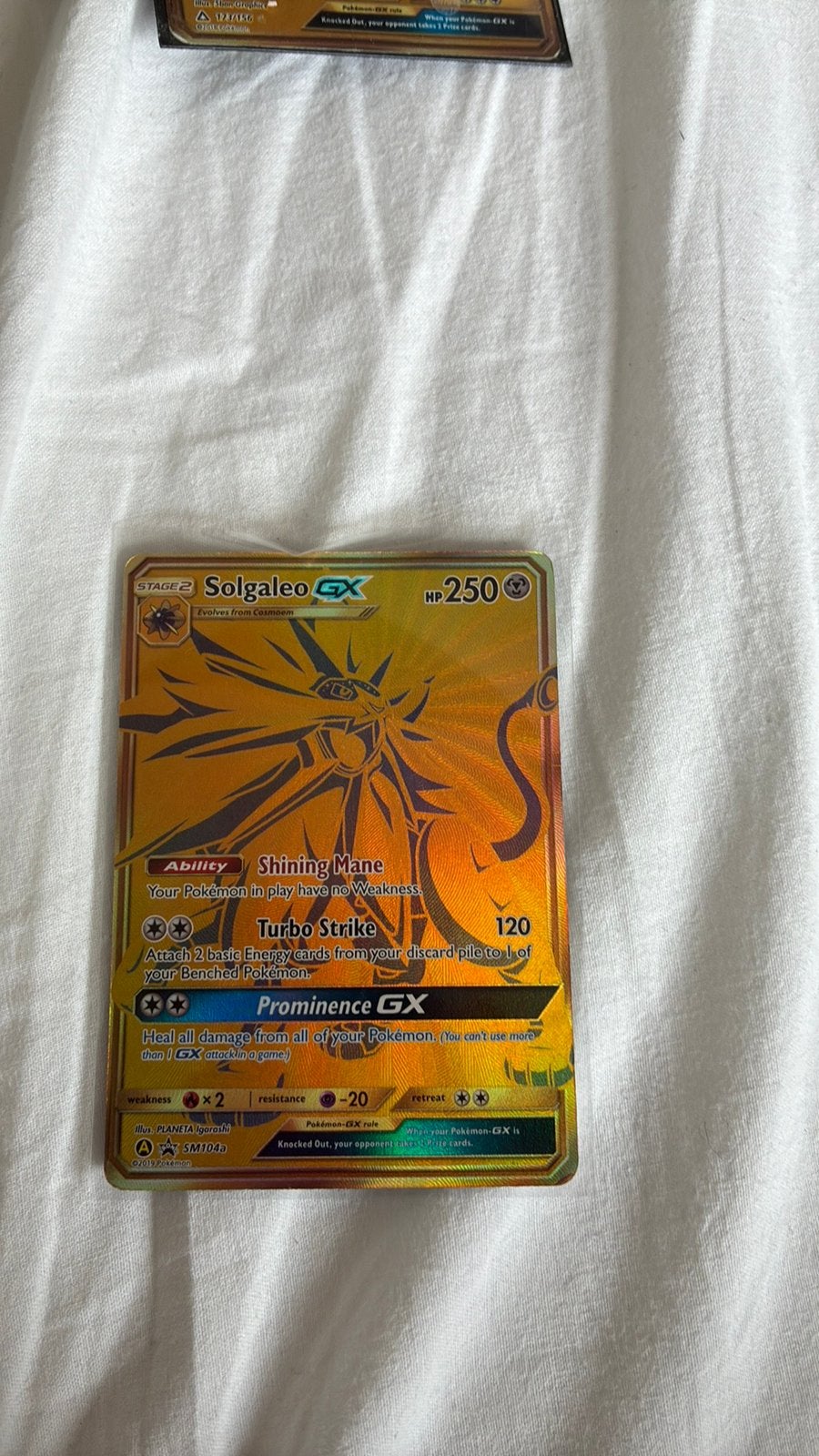 Solgaleo gx, Hobby en Vrije tijd, Ophalen of Verzenden, Nieuw