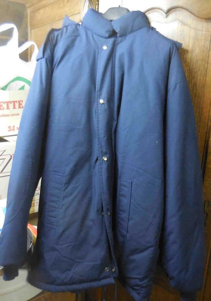 Parka, Neuf, Ehran, Bleu, Enlèvement