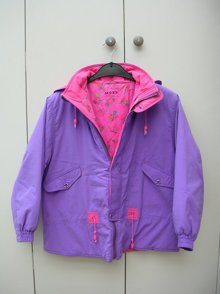 Manteau mauve et rose Mexx taille 152, Kinderen en Baby's, Ophalen of Verzenden, Gebruikt, Mexx, Jas