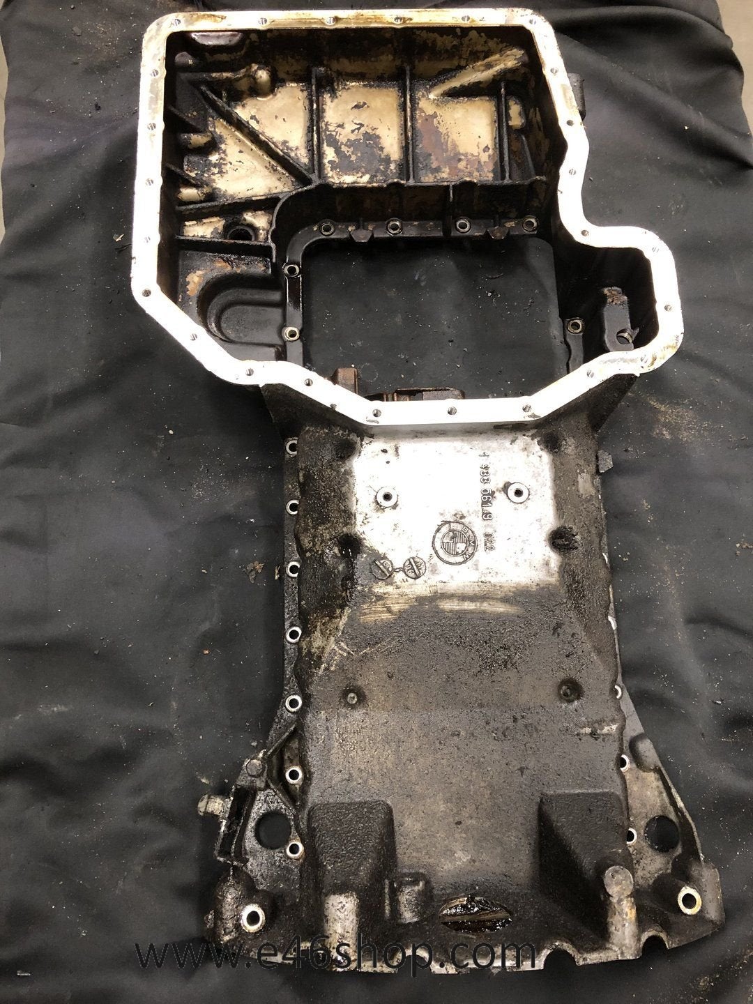 CARTERPAN BMW E38 735i M62 MET OLIE SENSOR, -, Utilisé, -, Enlèvement ou Envoi