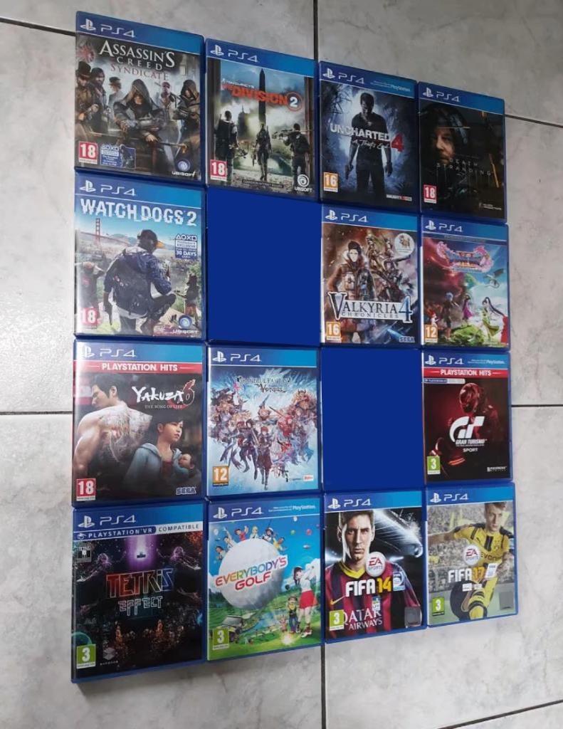 Lot 14 PS4 Games, Games en Spelcomputers, Games | Sony PlayStation 4, Avontuur en Actie, Ophalen of Verzenden, Zo goed als nieuw