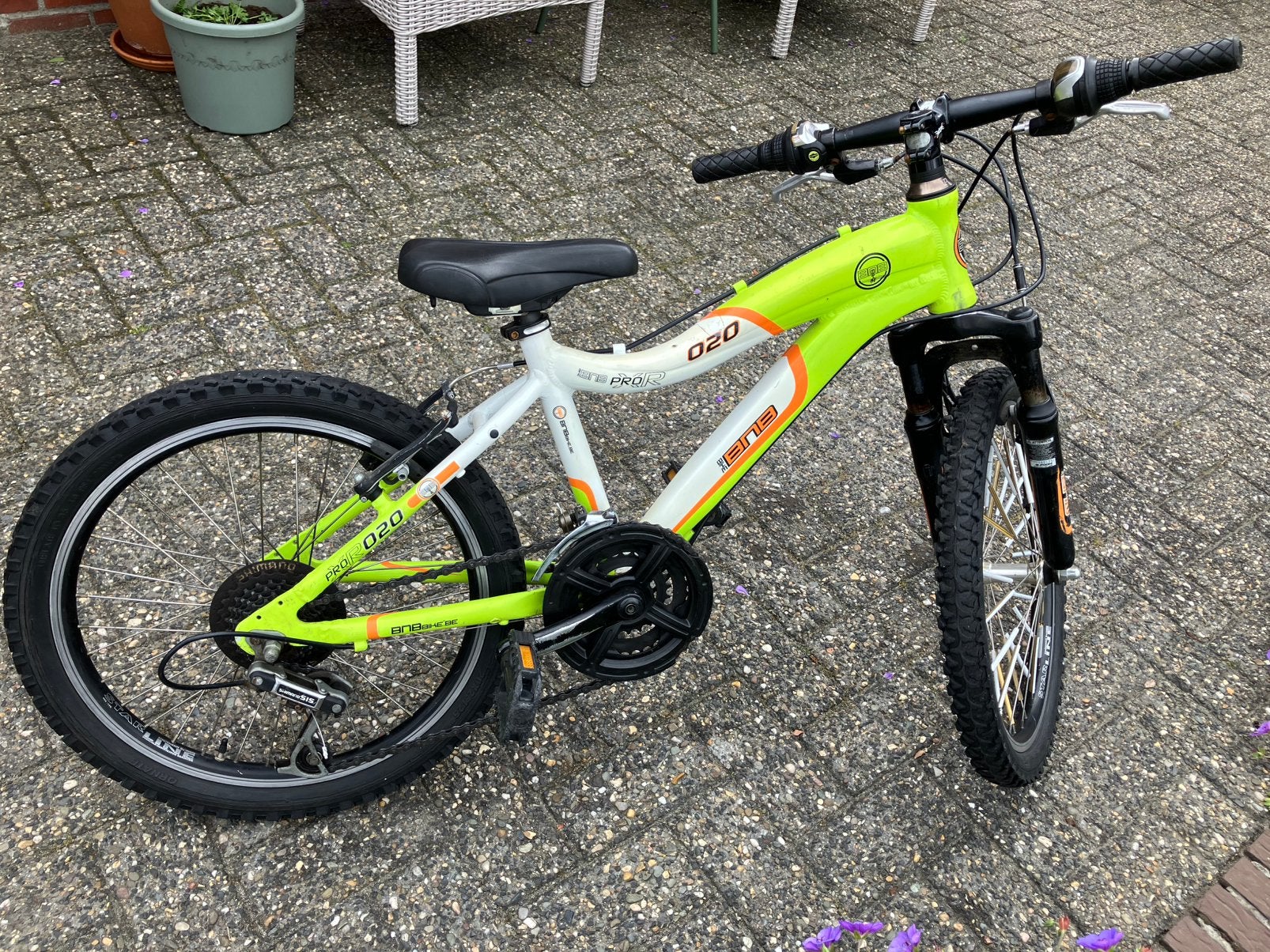 Crossfiets, Ophalen, Gebruikt