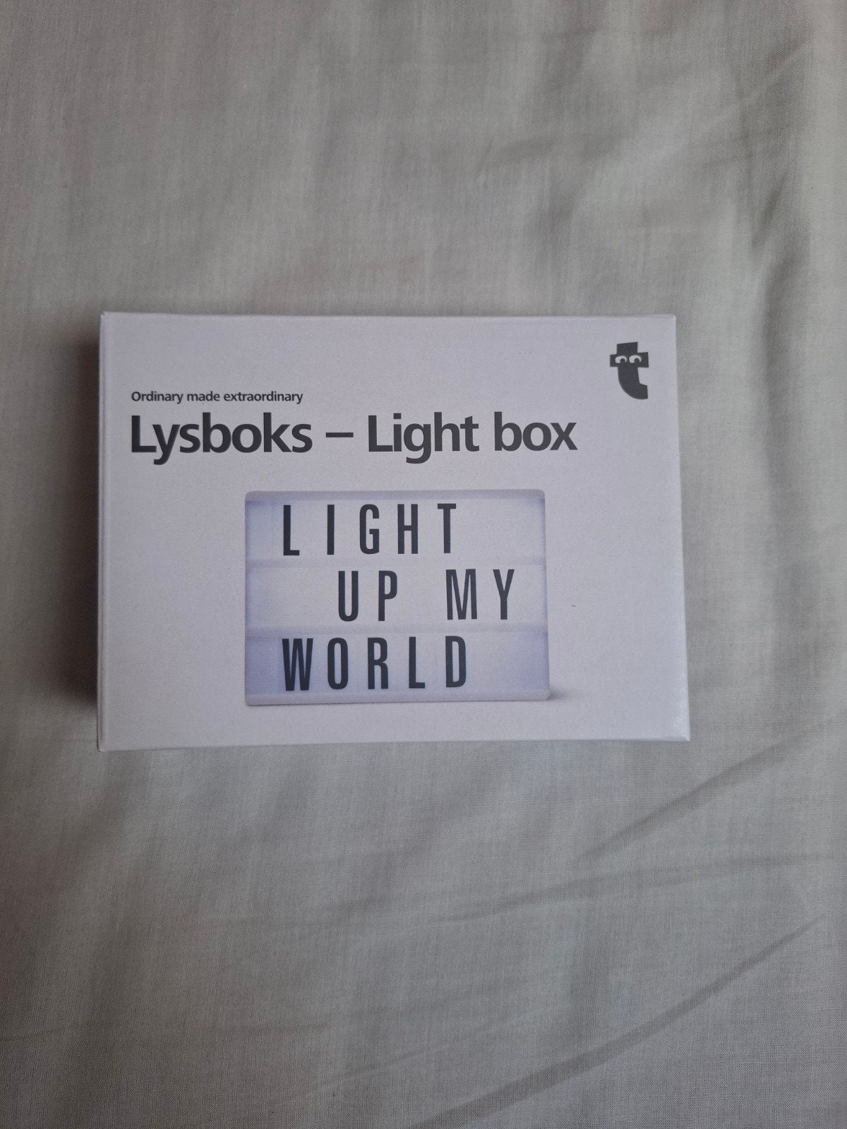 mini LED light box, Ophalen, Gebruikt, 15 cm, 11 cm