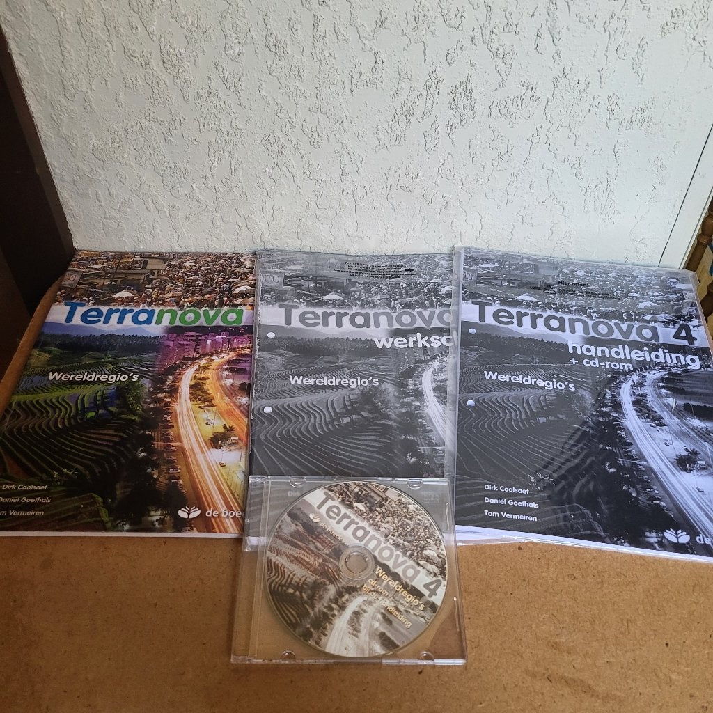 Cursus Aardrijkskunde: Terranova 4, Ophalen of Verzenden