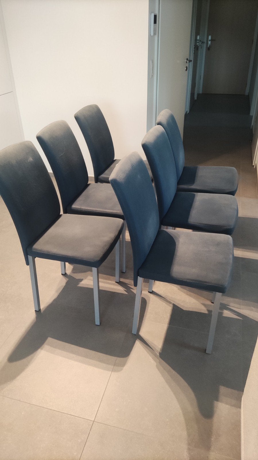 A vendre ! Lit de 6 chaises, Maison & Meubles, Contemporain, Enlèvement, Bleu, Tissus