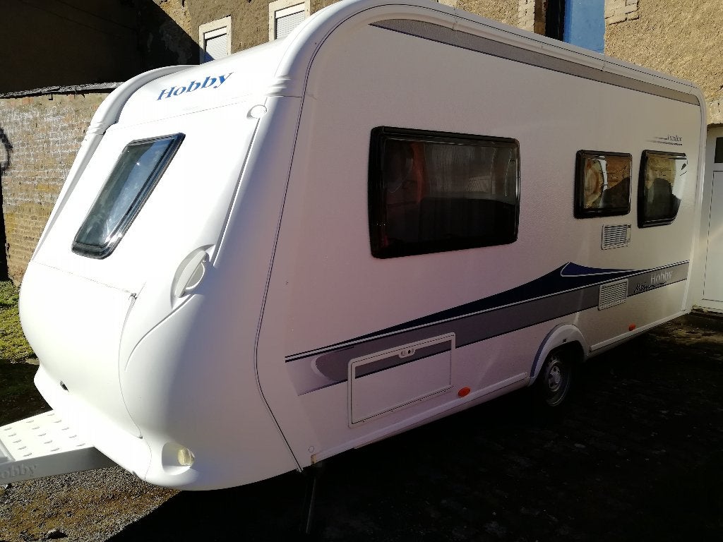 Caravane Hobby 460 Ufe de 2010, Caravanes & Camping, Caravanes, Particulier, Auvent, Hobby