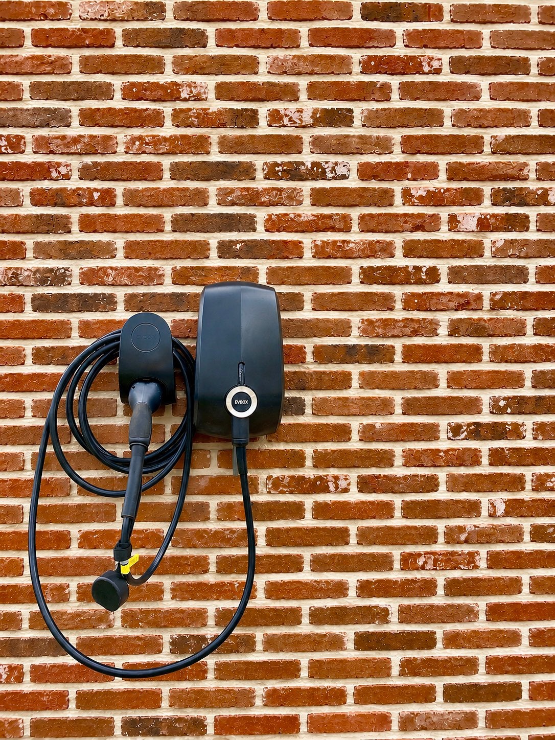 Borne de recharge EVBox Elvi 22 kW - triphasée - Type 2, Enlèvement, Utilisé, Borne de recharge et Câble de charge