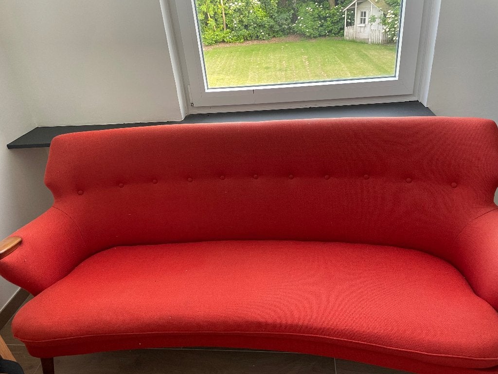 Zetel vintage, Ophalen, Gebruikt, 150 tot 200 cm, Driepersoons