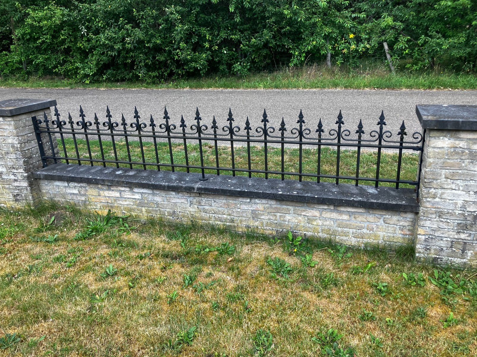Smeed ijzeren hekwerk, Tuin en Terras, Tuinhekken en Hekwerk, Ophalen, Zo goed als nieuw