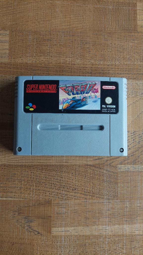 F-ZERO SNES, Games en Spelcomputers, Games | Nintendo Super NES, Ophalen, 1 speler, Racen en Vliegen, Zo goed als nieuw