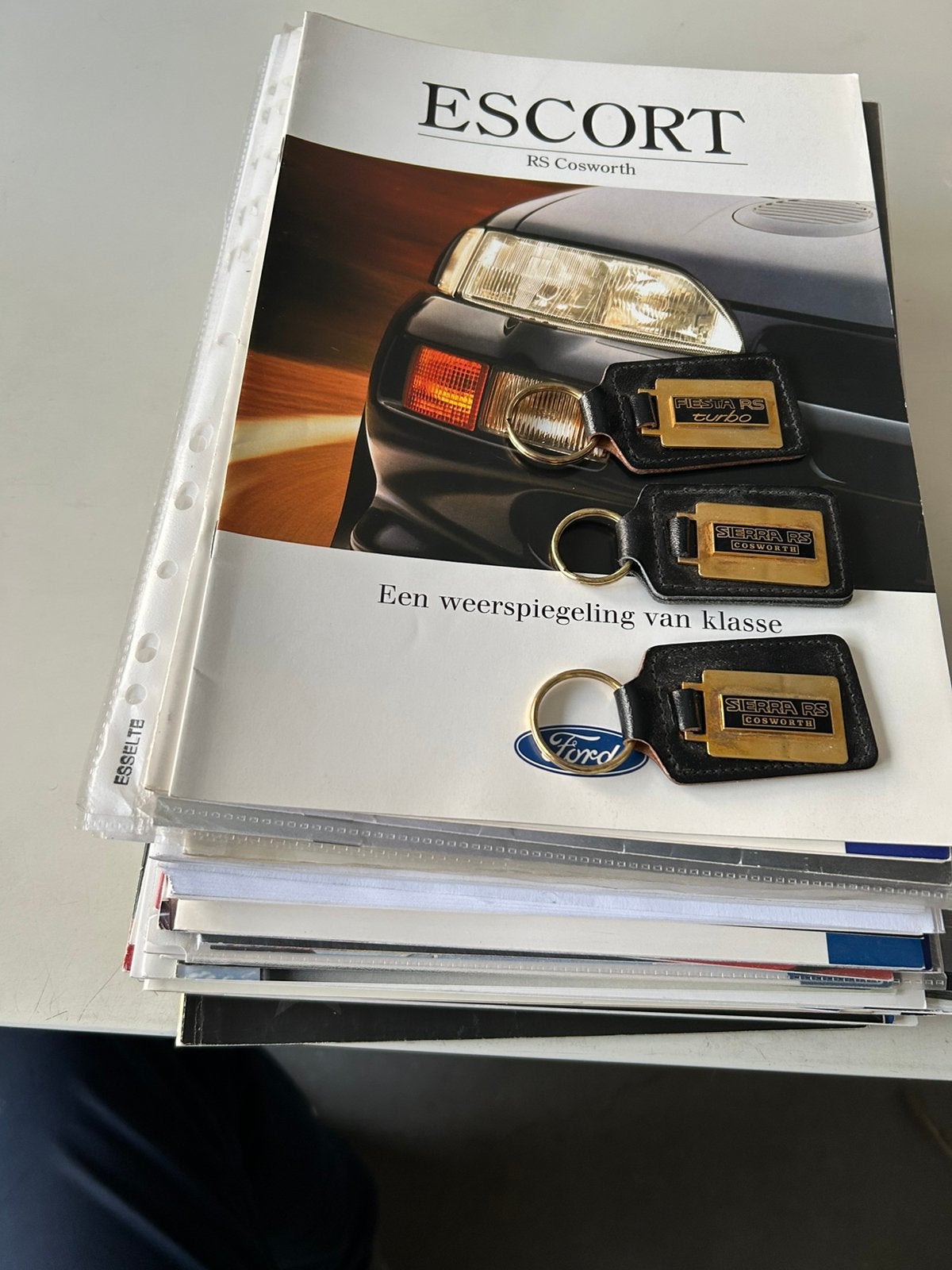 Brochures Ford RS, Livres, Autos | Brochures & Magazines, Enlèvement, Comme neuf, Ford