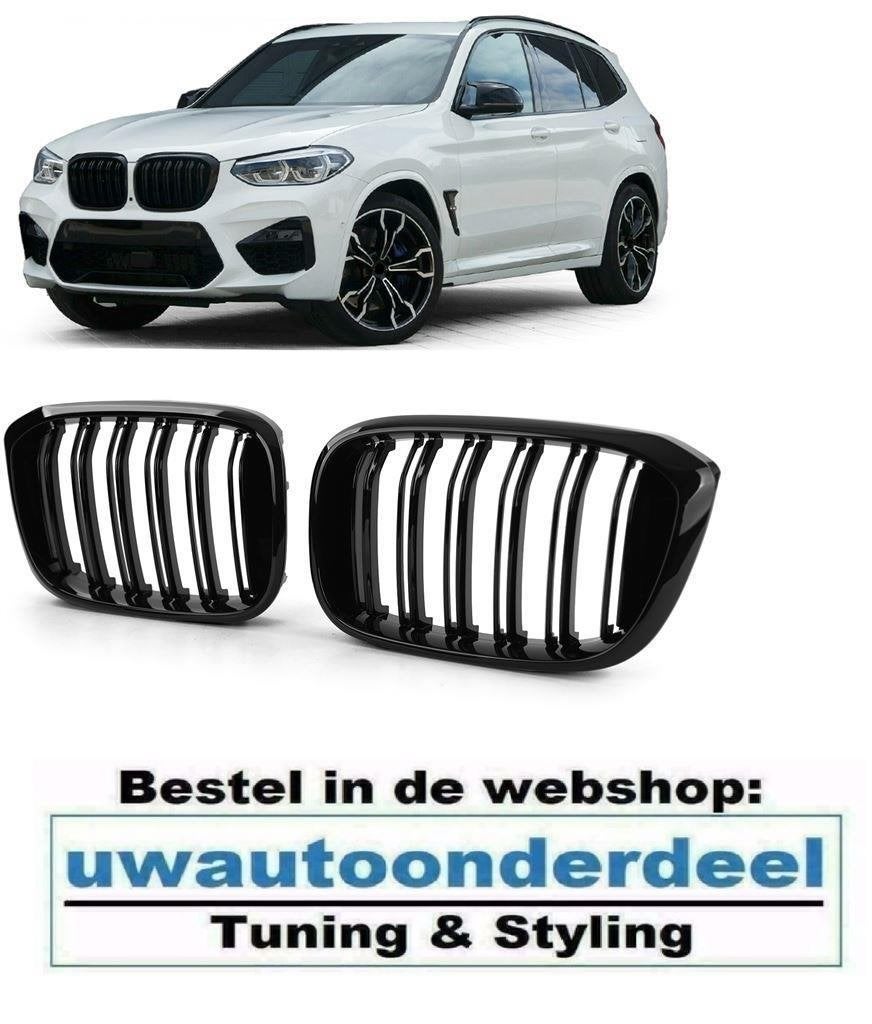 Grill Nieren Glans Zwart Dubbel Spijl Voor Bmw X3 G01 X4 G02, Verzenden