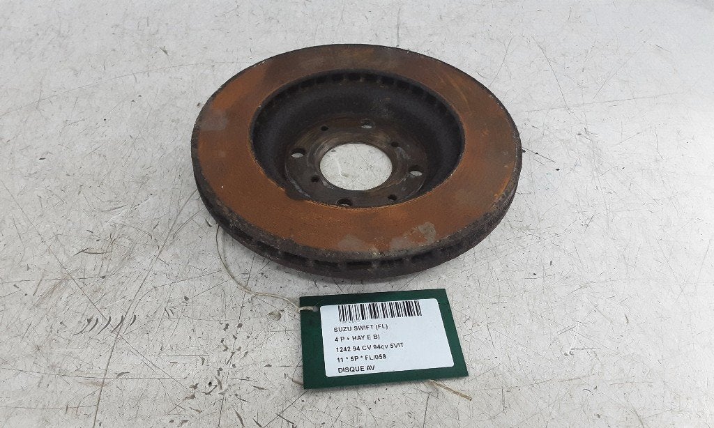 FREIN DISQUE AVANT Suzuki Swift (ZA / ZC / ZD), Mevr. I. Hauben, Utilisé, Rue de l'Espoir 34 34
4030  GRIVEGNÉE, BE, Info@Collignon.be