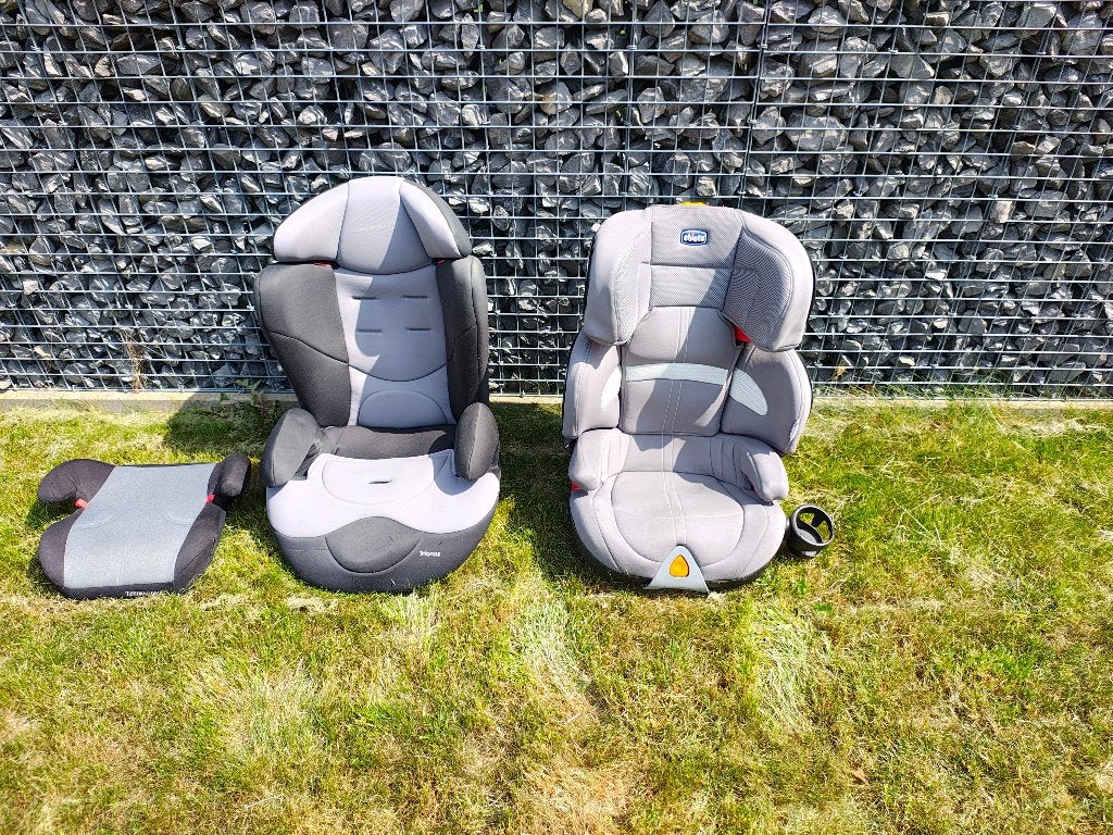 3 autostoeltjes, Kinderen en Baby's, Autostoeltjes, Afneembare rugleuning, Zo goed als nieuw, Chicco, Isofix