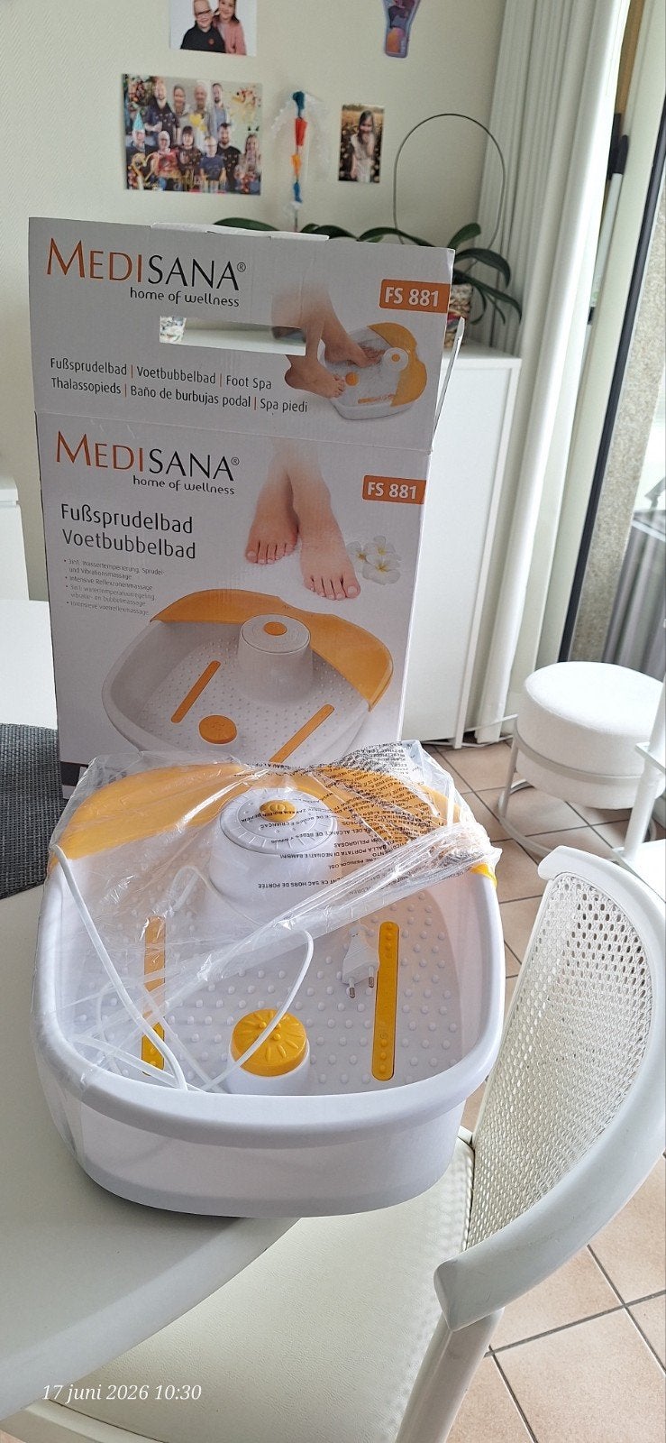 Voetbubbelbad, Elektronische apparatuur, Persoonlijke Verzorgingsapparatuur, Ophalen
