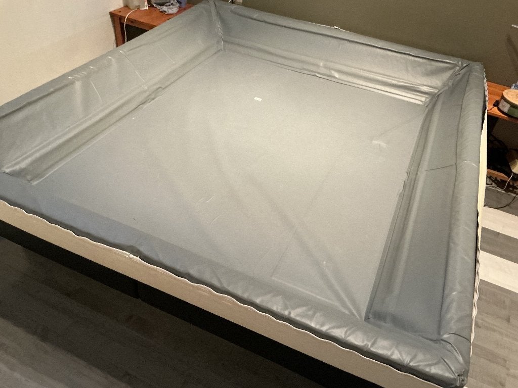 Waterbed, Ophalen, Gebruikt, 210 cm, Tweepersoons