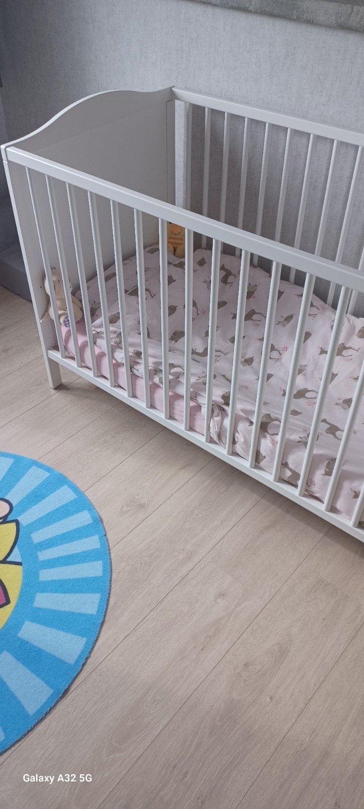Babybed met toebehoren, Ophalen