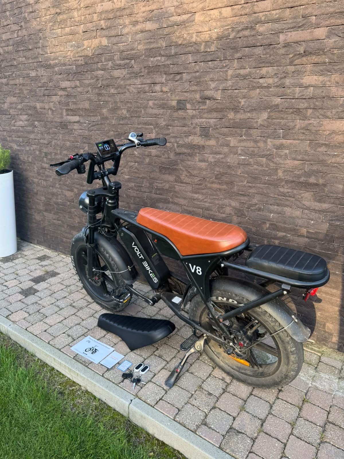 Fatbike ouxi V8 dubbel accu (opvoerbaar), Fietsen en Brommers, Ophalen of Verzenden, Nieuw, 50 km per accu of meer