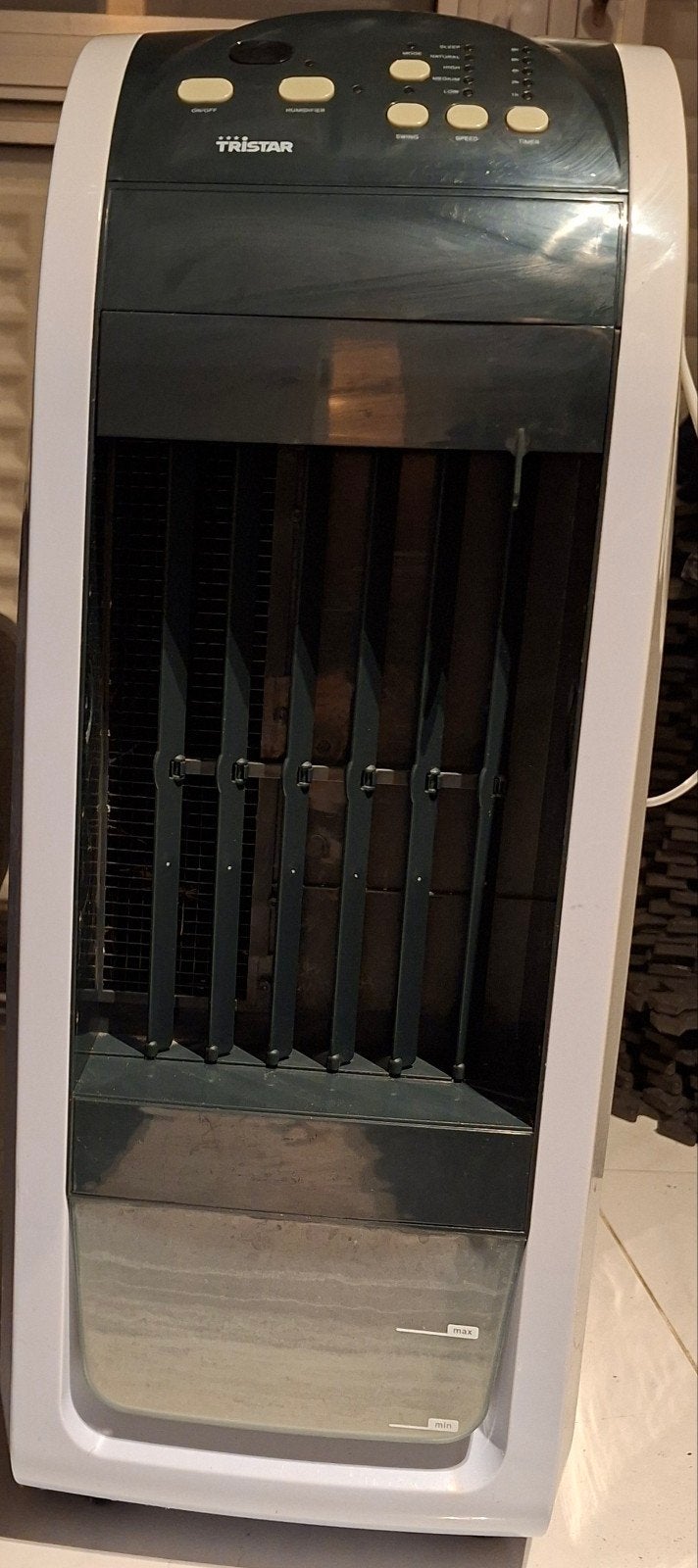 Refroidisseur d’air à eau Tristar, Moins de 60 m³, Enlèvement, Utilisé, Ventilateur sur pied