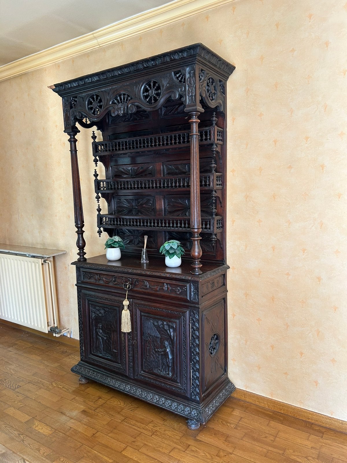 Normandische jachtkast, Huis en Inrichting, Kasten | Buffetkasten, Ophalen