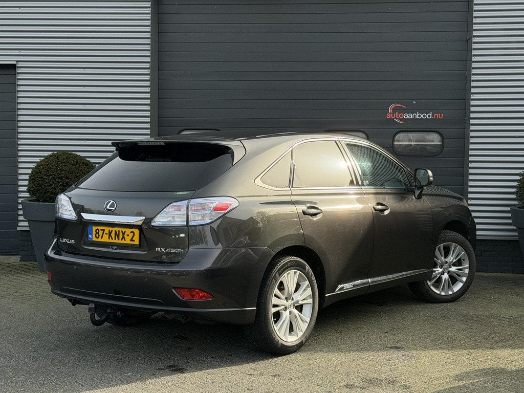 Lexus RX 450h 4WD Luxury | Panoramadak | Camera | Navigatie, Auto's, Euro 5, Gebruikt, Leder, 5 zetels